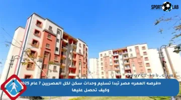 «فرصة العمر» مصر تبدأ تسليم وحدات سكن لكل المصريين 7 عام 2025 وكيف تحصل عليها